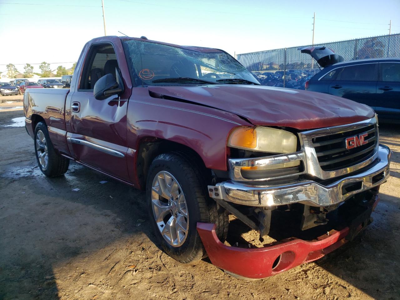GMC NEW SIERRA 2005 with VIN 1GTEC14T25Z103575 - Photo from auction