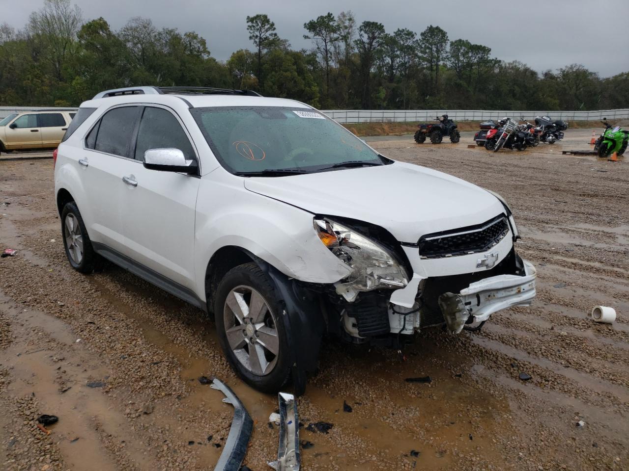 CHEVROLET EQUINOX LT 2013 with VIN 2GNALFEK2D6432604 - Photo from auction