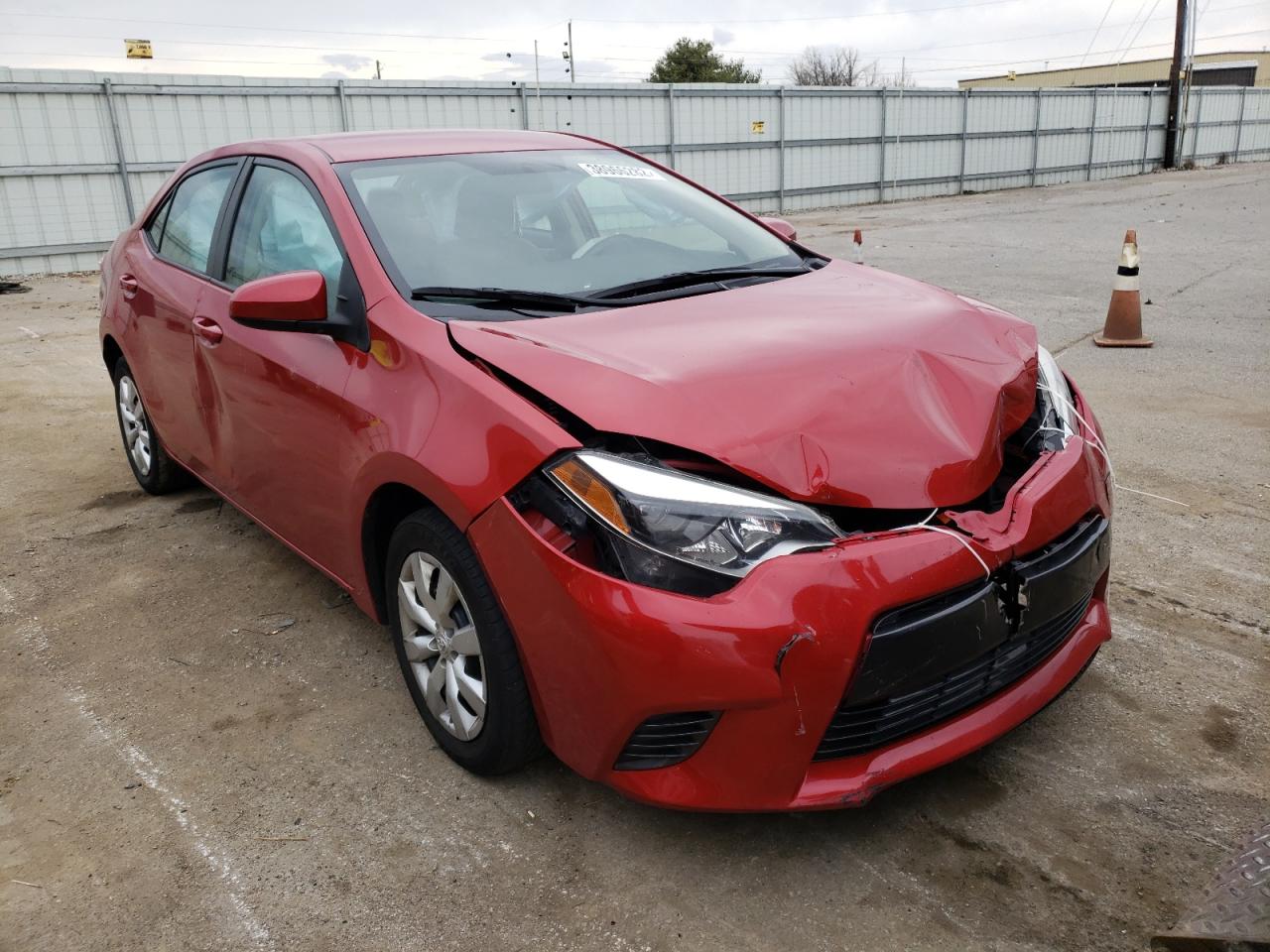 TOYOTA COROLLA L 2015 with VIN 5YFBURHE7FP247600 - Photo from auction