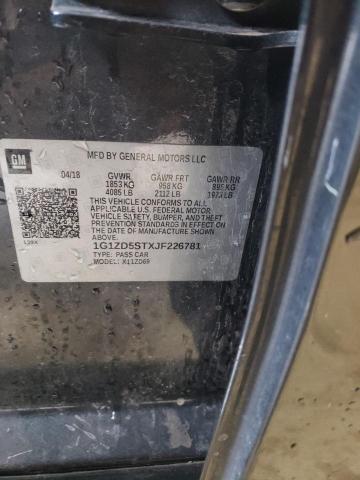 Photo 10 from auction – 2018 CHEVROLET MALIBU LT with VIN 1G1ZD5STXJF226781