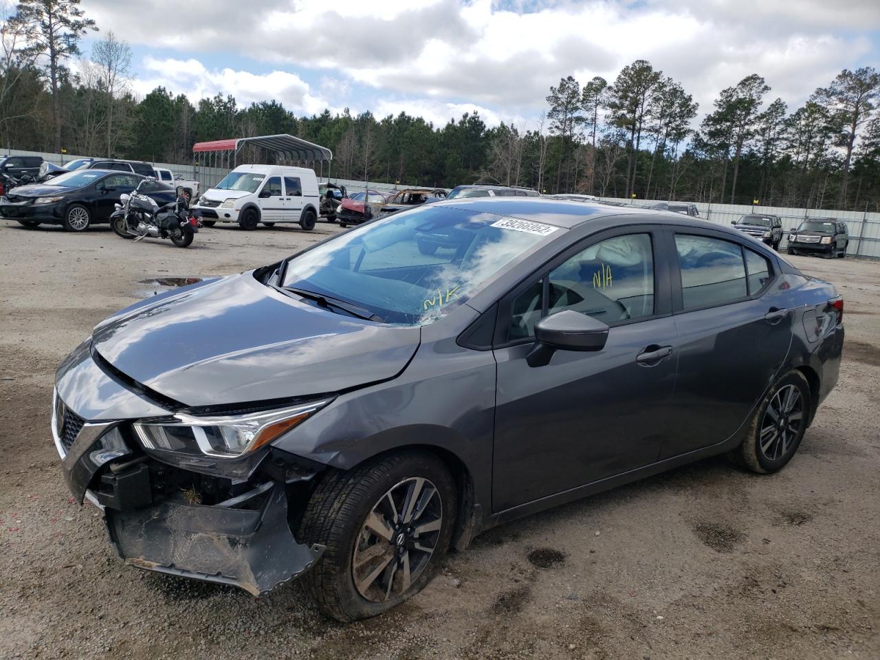 Photo 2 from auction – 2021 NISSAN VERSA SV with VIN 3N1CN8EV2ML836535