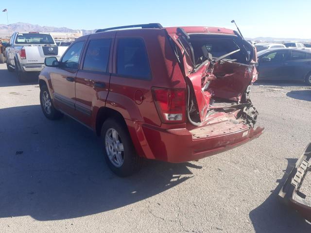 Photo 3 from auction – 2006 JEEP GRAND CHER with VIN 1J4HS48N36C254677