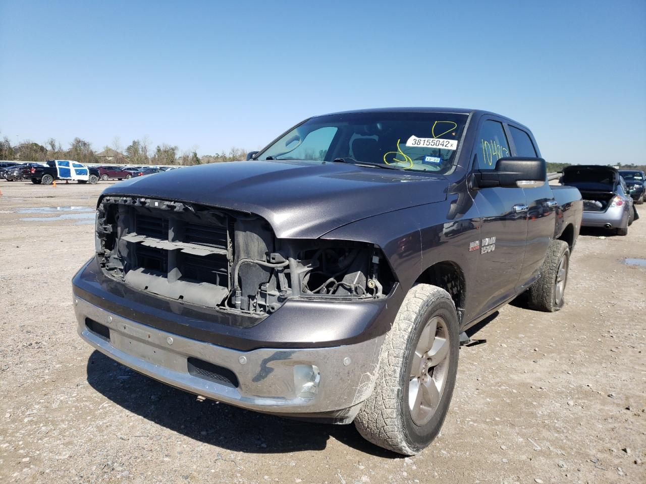 Photo 2 from auction – 2014 RAM 1500 SLT with VIN 1C6RR7LT3ES447596