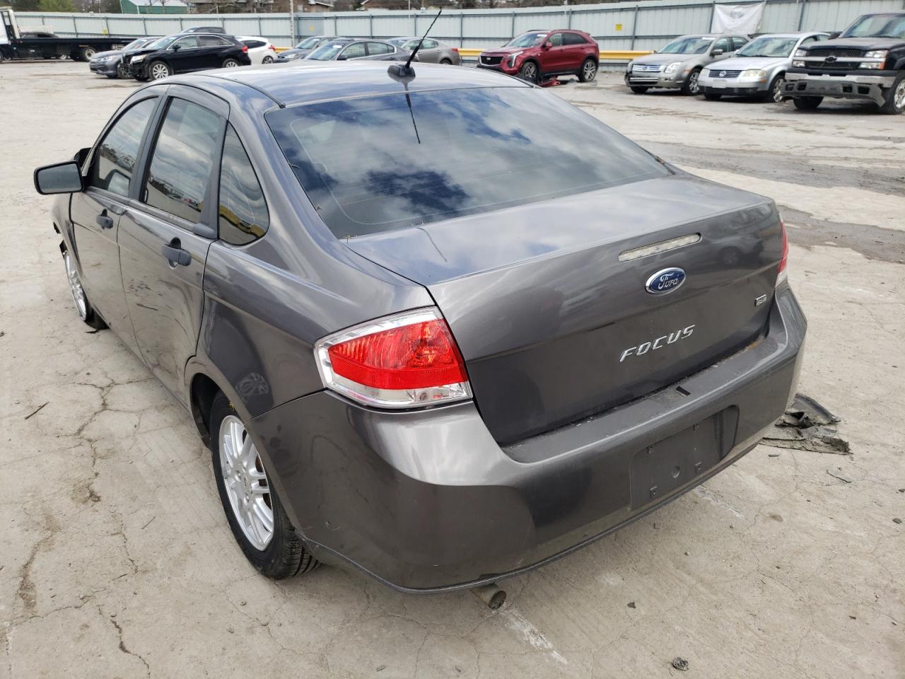 Photo 3 from auction – 2011 FORD FOCUS SE with VIN 1FAHP3FN8BW181194