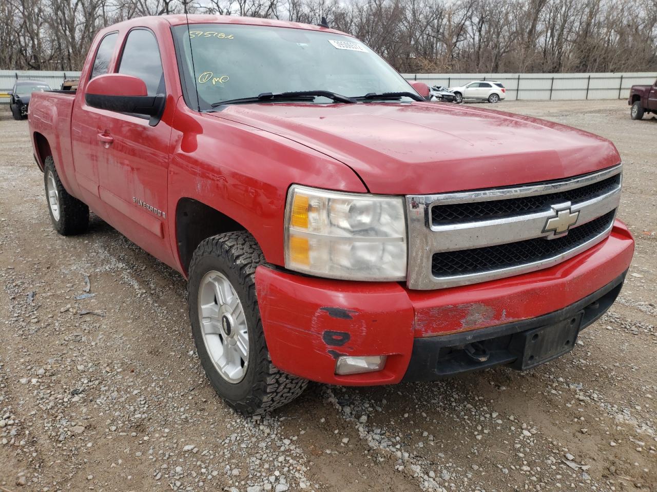 CHEVROLET SILVERADO 2007 with VIN 2GCEK190X71595186 - Photo from auction