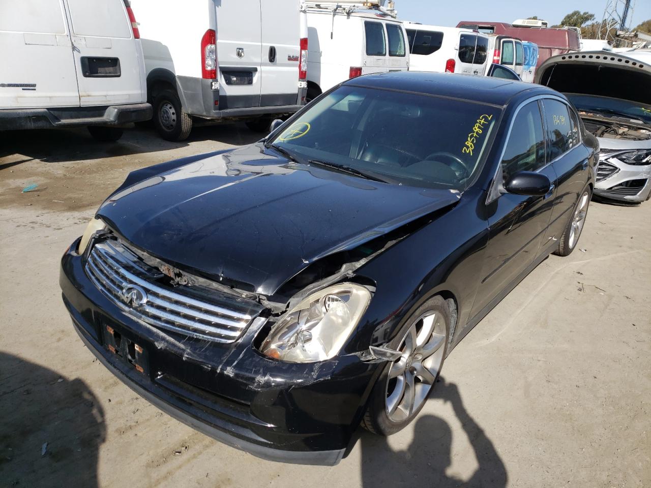 Photo 2 from auction – 2004 INFINITI G35 with VIN JNKCV51E94M113402
