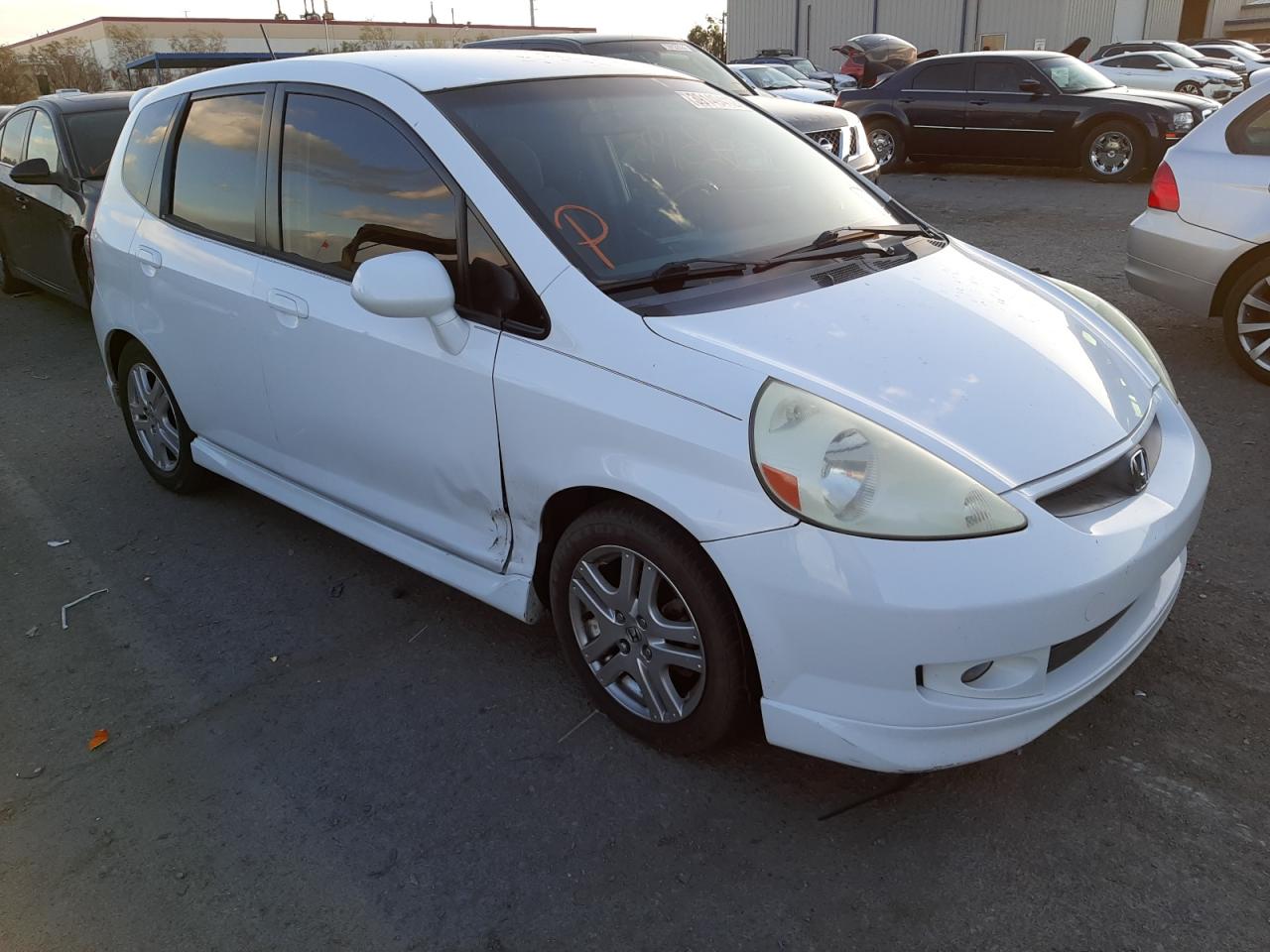 Photo 1 from auction – 2007 HONDA FIT S with VIN JHMGD38697S026574