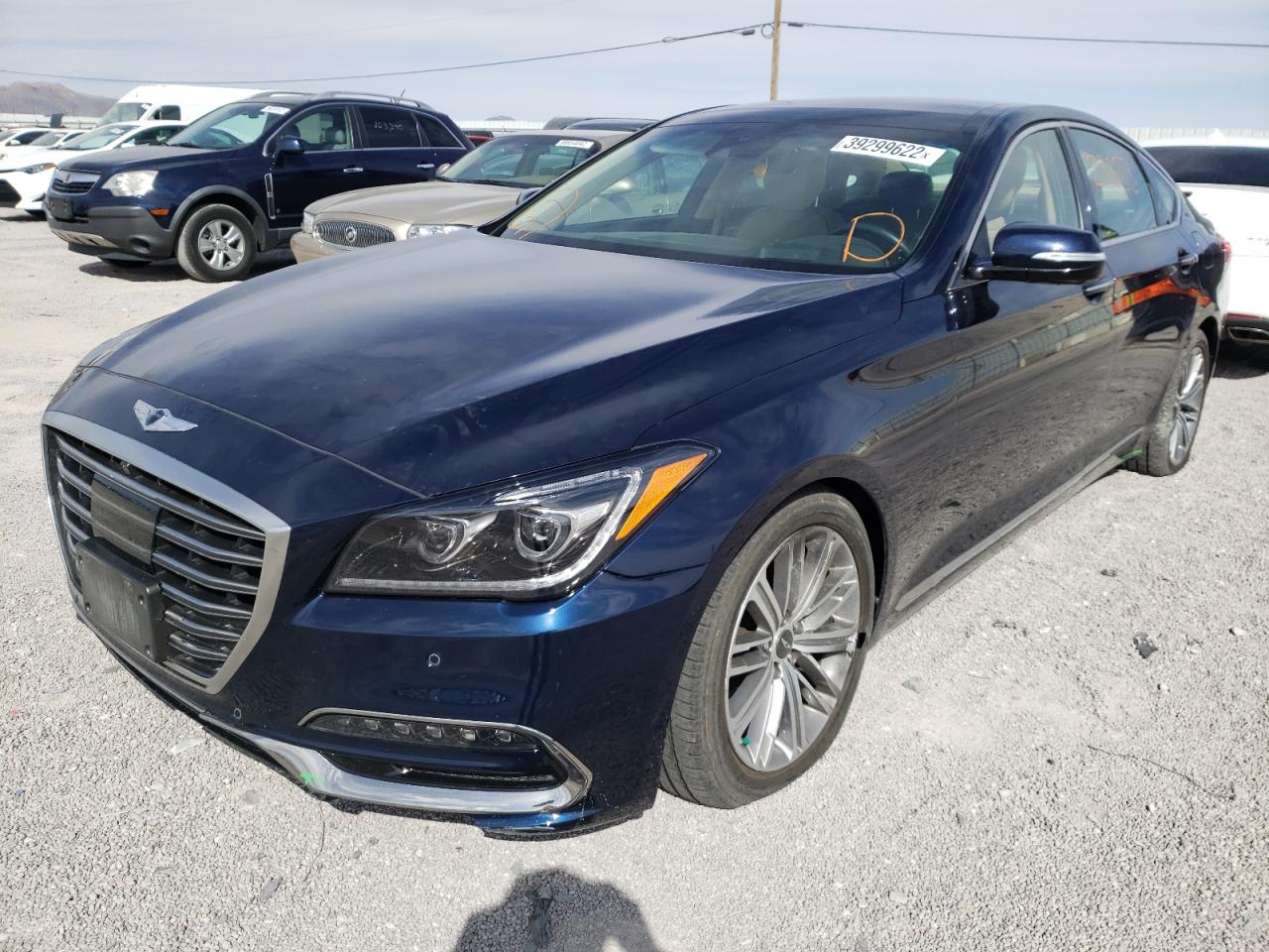 Photo 2 from auction – 2018 GENESIS G80 BASE with VIN KMHGN4JE3JU262344