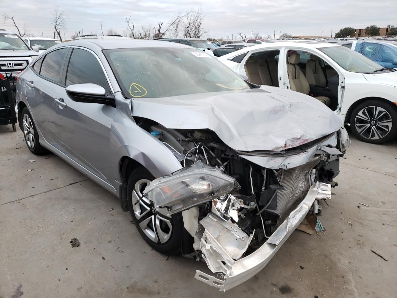 Photo 1 from auction – 2018 HONDA CIVIC LX with VIN 2HGFC2F57JH559155