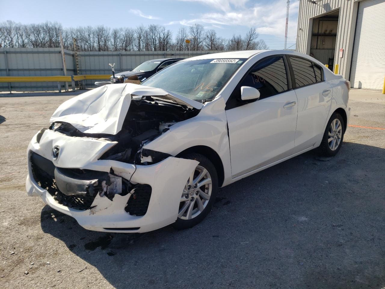 Photo 2 from auction – 2012 MAZDA 3 with VIN JM1BL1V78C1605457