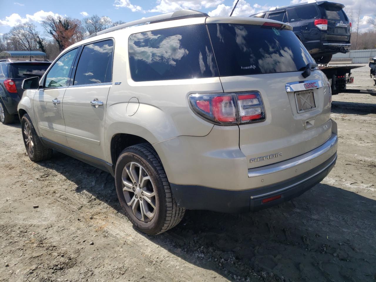 Photo 3 from auction – 2014 GMC ACADIA SLT with VIN 1GKKRRKD8EJ259358