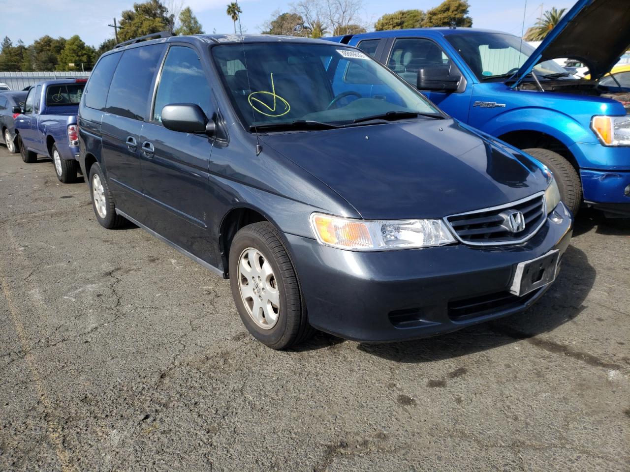 HONDA ODYSSEY EX 2003 with VIN 5FNRL18743B078194 - Photo from auction