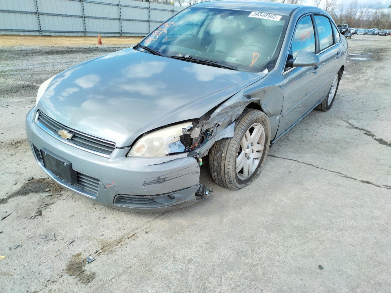 Photo 9 from auction – 2008 CHEVROLET IMPALA LT with VIN 2G1WC583889161431