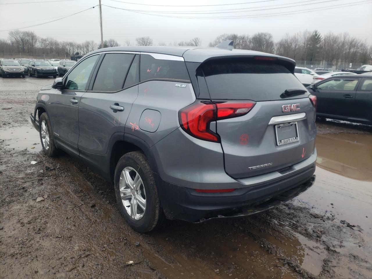 Photo 3 from auction – 2020 GMC TERRAIN SL with VIN 3GKALMEV5LL313175