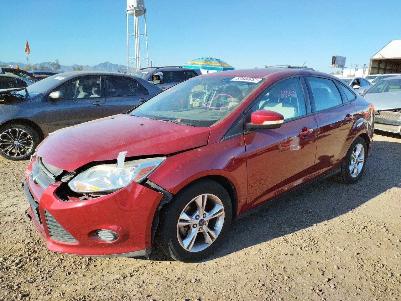 Photo 2 from auction – 2014 FORD FOCUS SE with VIN 1FADP3F29EL221177