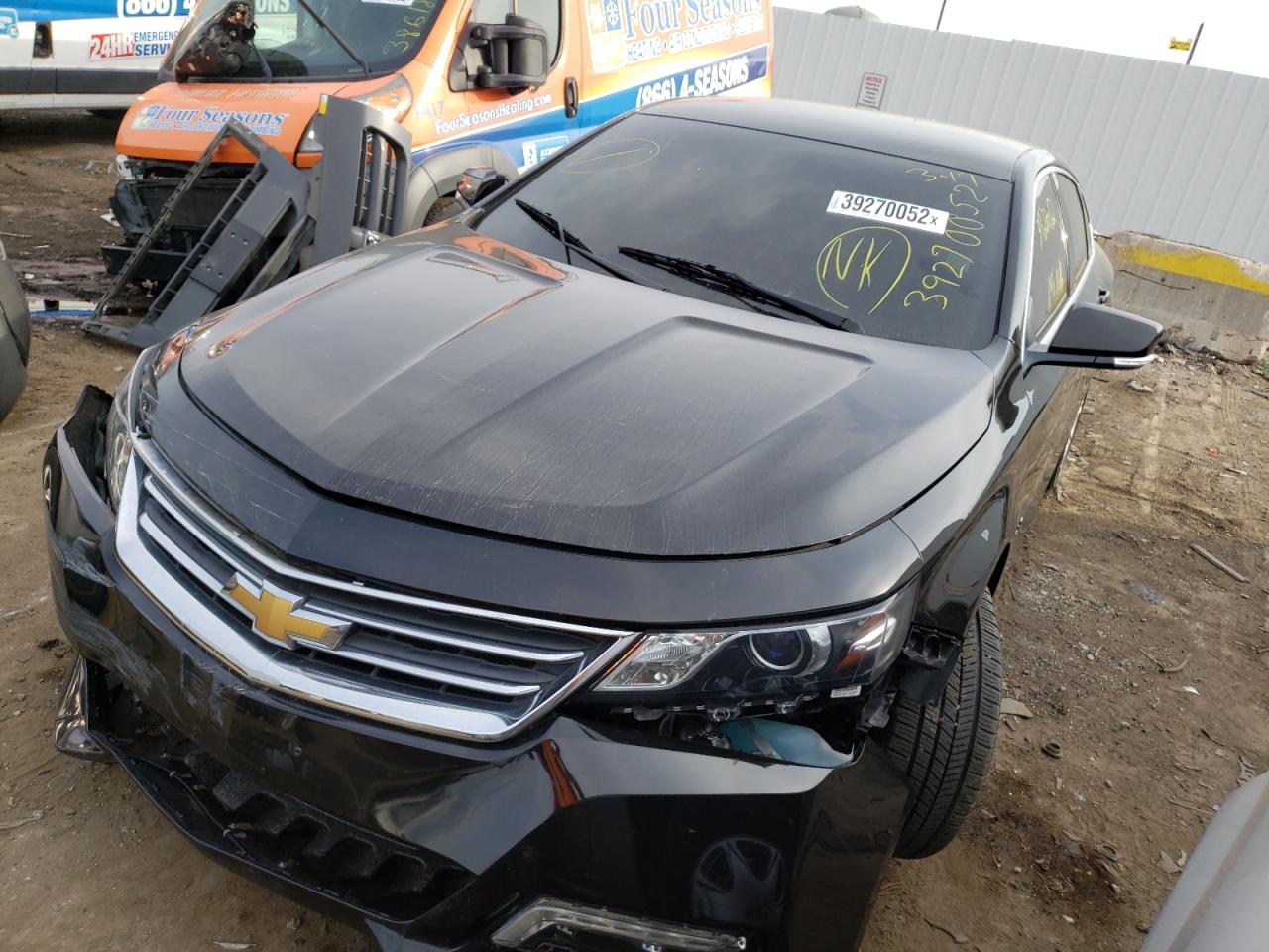 Photo 2 from auction – 2018 CHEVROLET IMPALA LT with VIN 2G1105S35J9111815