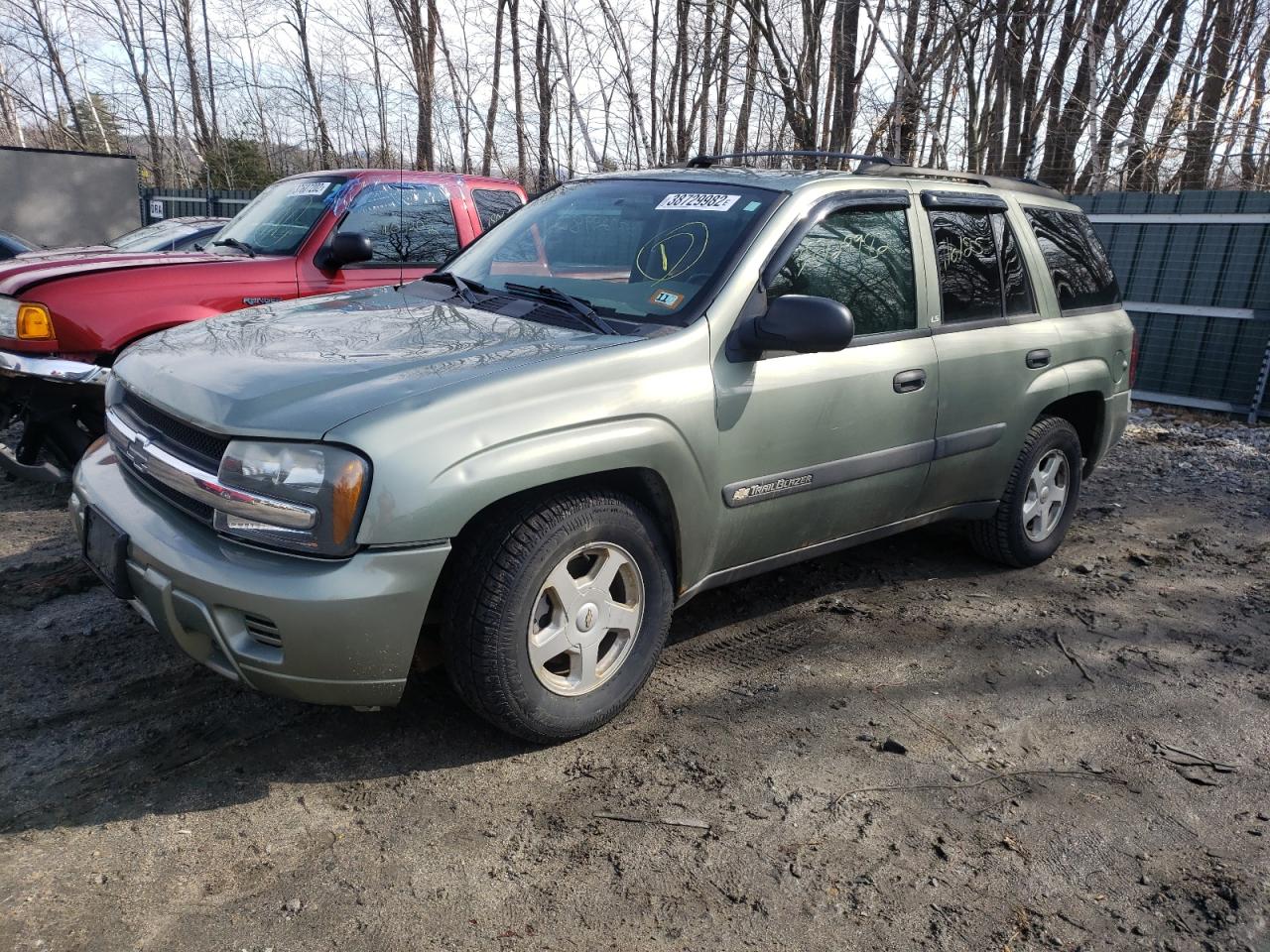Photo 2 from auction – 2003 CHEVROLET TRAILBLAZE with VIN 1GNDT13S732151591