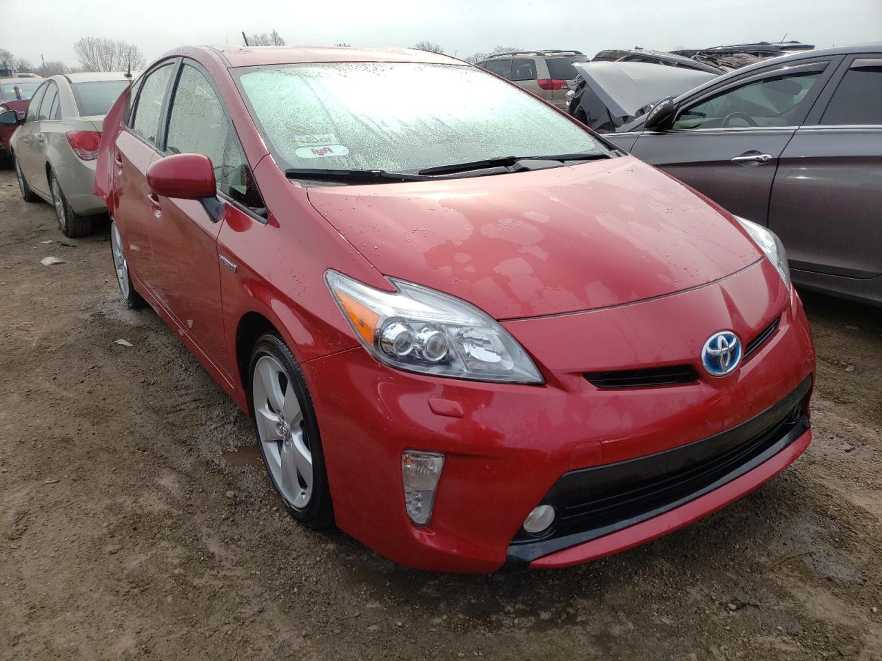 TOYOTA PRIUS 2013 with VIN JTDKN3DU3D5551122 - Photo from auction