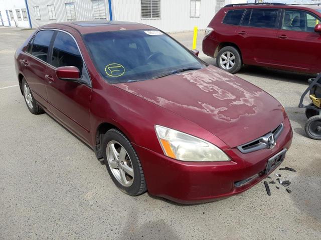 HONDA ACCORD EX 2003 with VIN JHMCM56623C002134 - Photo from auction