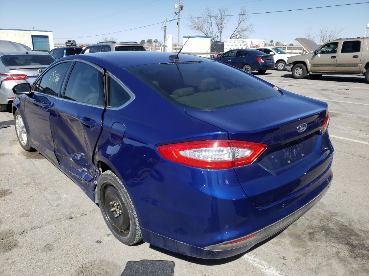 Photo 3 from auction – 2015 FORD FUSION SE with VIN 3FA6P0HD3FR225203
