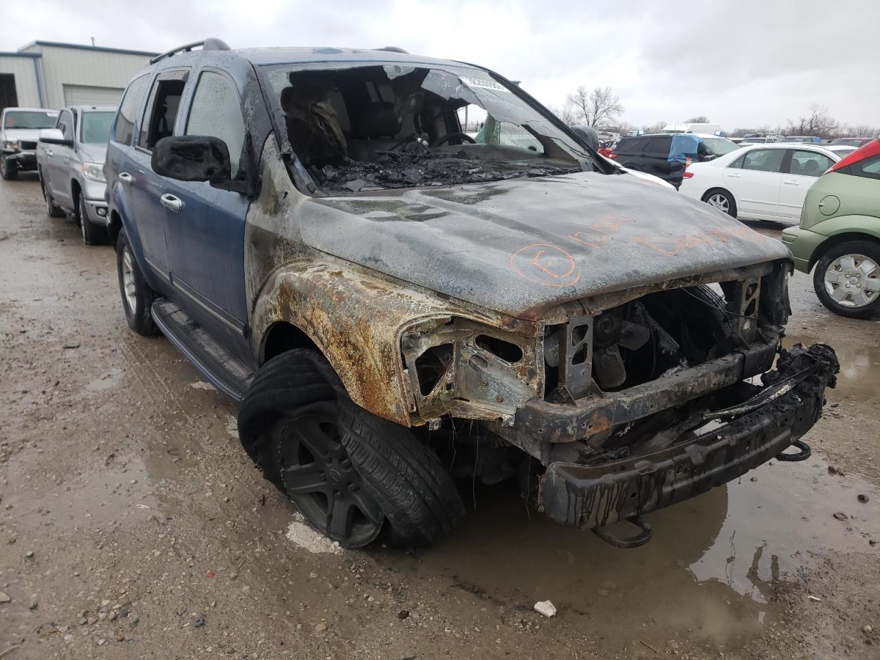 DODGE DURANGO 2004 with VIN 1D8HB58D34F121868 - Photo from auction