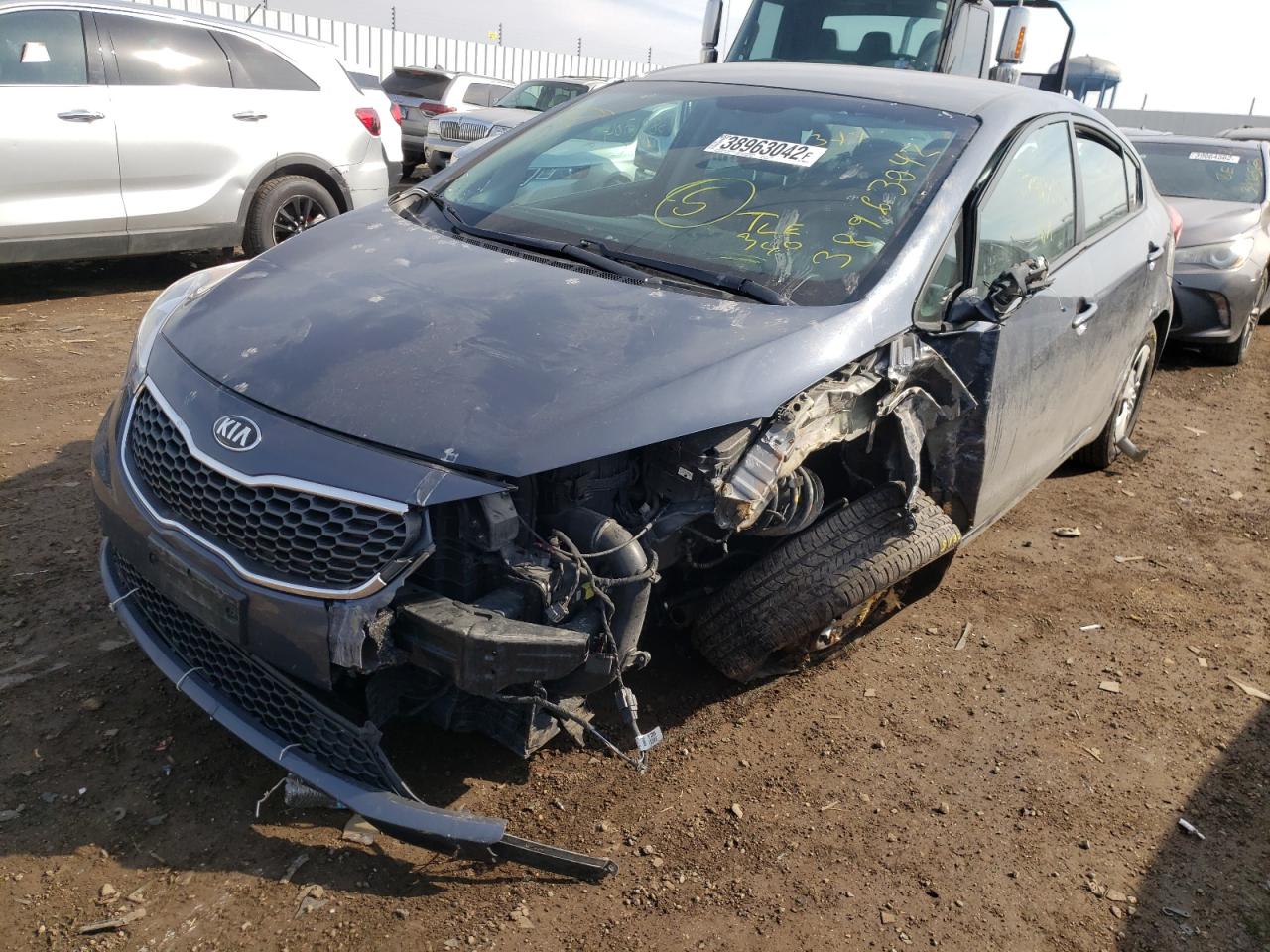 Photo 2 from auction – 2016 KIA FORTE LX with VIN KNAFX4A67G5496974