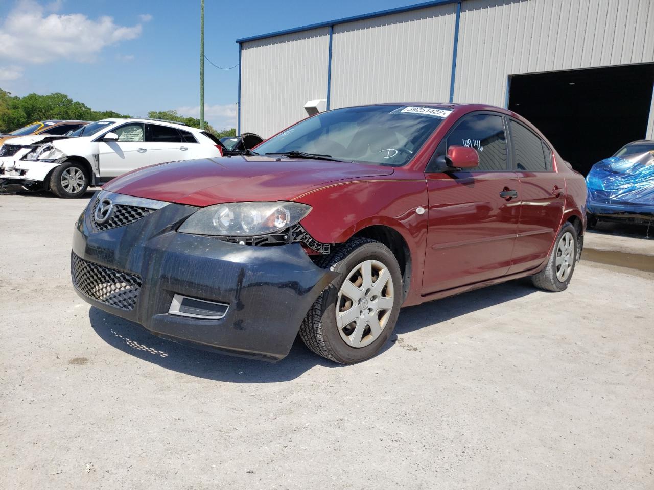 Photo 2 from auction – 2009 MAZDA 3 I with VIN JM1BK32G691196984