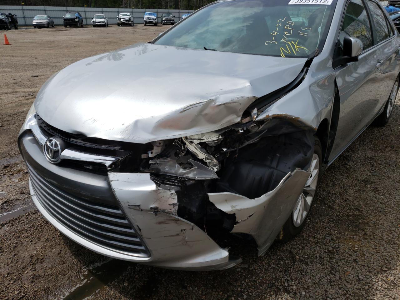 Photo 9 from auction – 2015 TOYOTA CAMRY LE with VIN 4T1BF1FK0FU901159