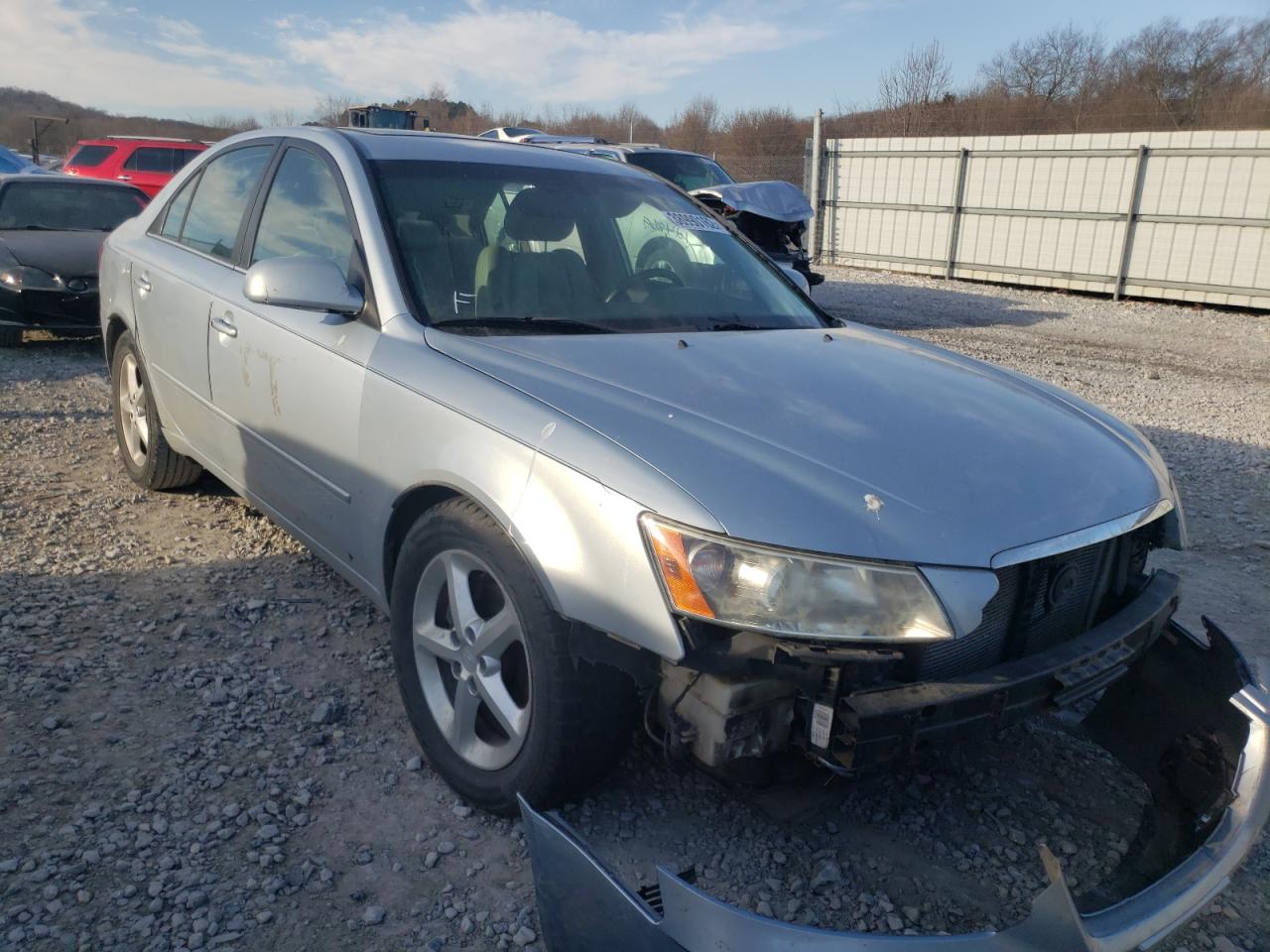 HYUNDAI SONATA SE 2007 with VIN 5NPEU46F27H212358 - Photo from auction