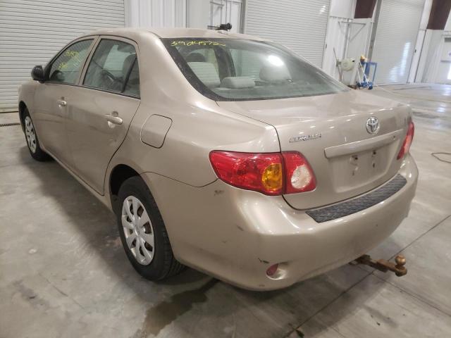 Photo 3 from auction – 2009 TOYOTA COROLLA BA with VIN 1NXBU40E89Z067799