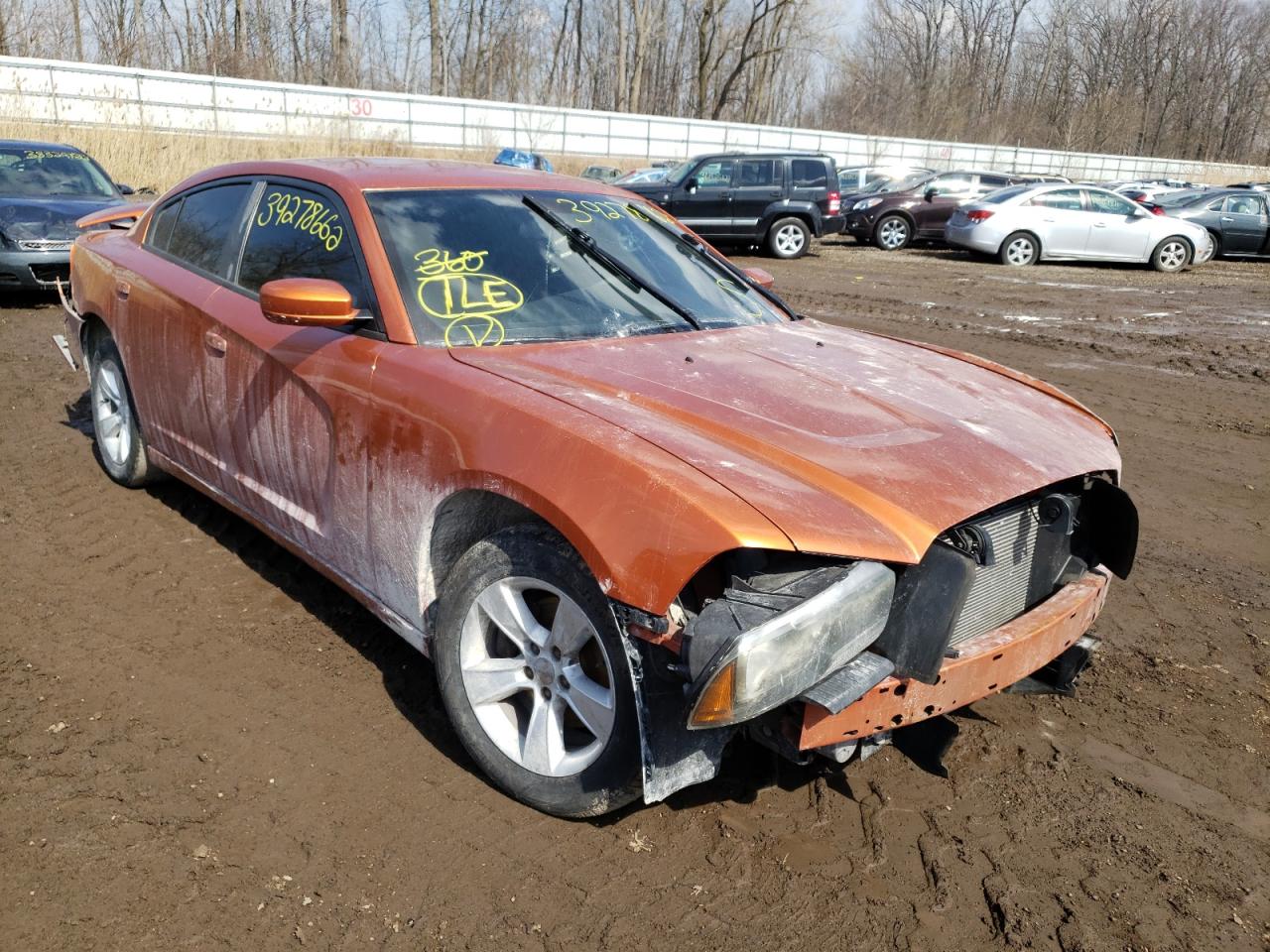 DODGE CHARGER 2011 with VIN 2B3CL3CG6BH555937 - Photo from auction