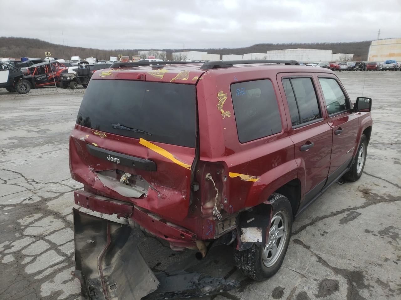 Photo 4 from auction – 2016 JEEP PATRIOT SP with VIN 1C4NJPBA6GD702991
