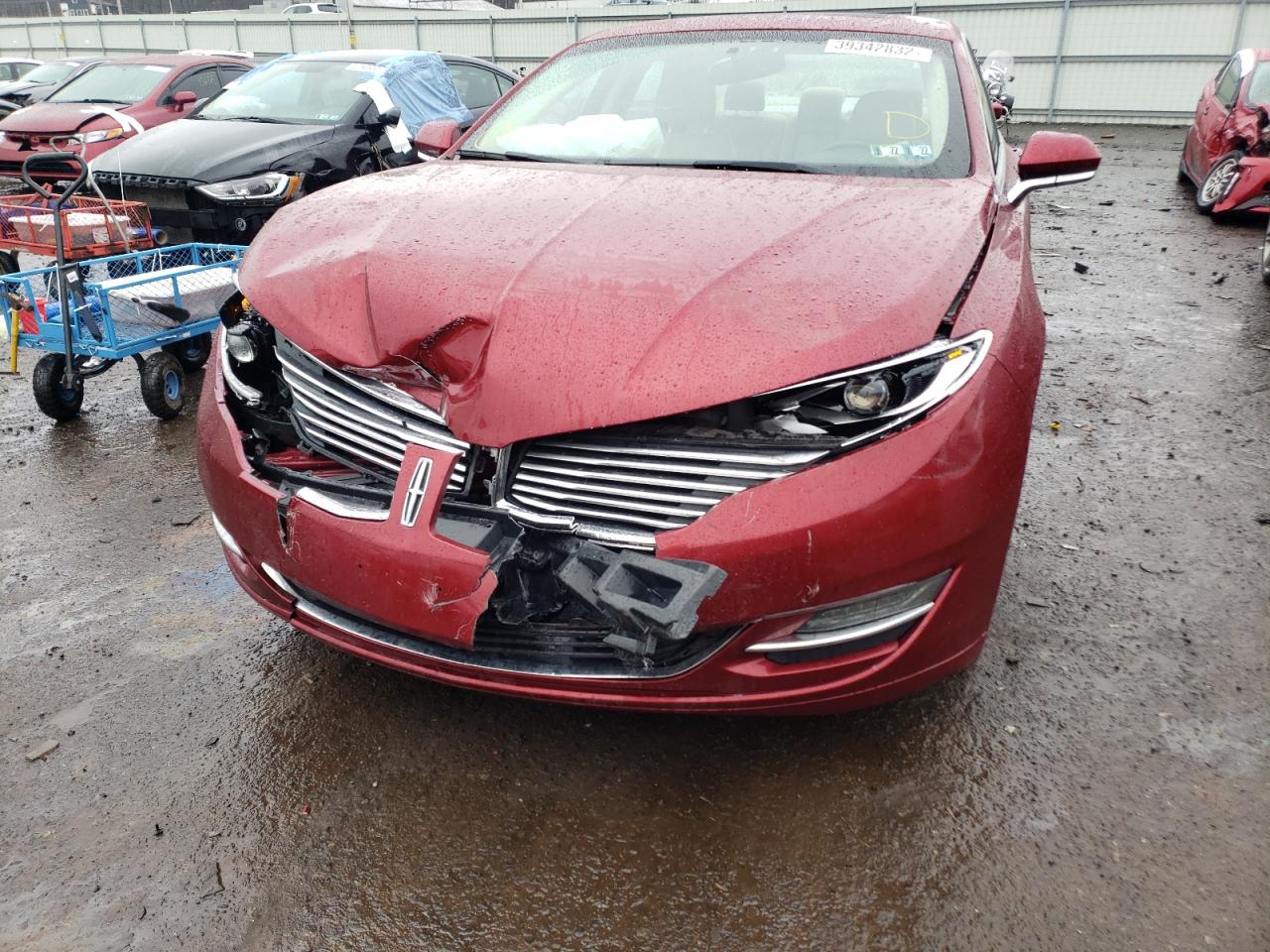 Photo 9 from auction – 2013 LINCOLN MKZ with VIN 3LN6L2J9XDR810716