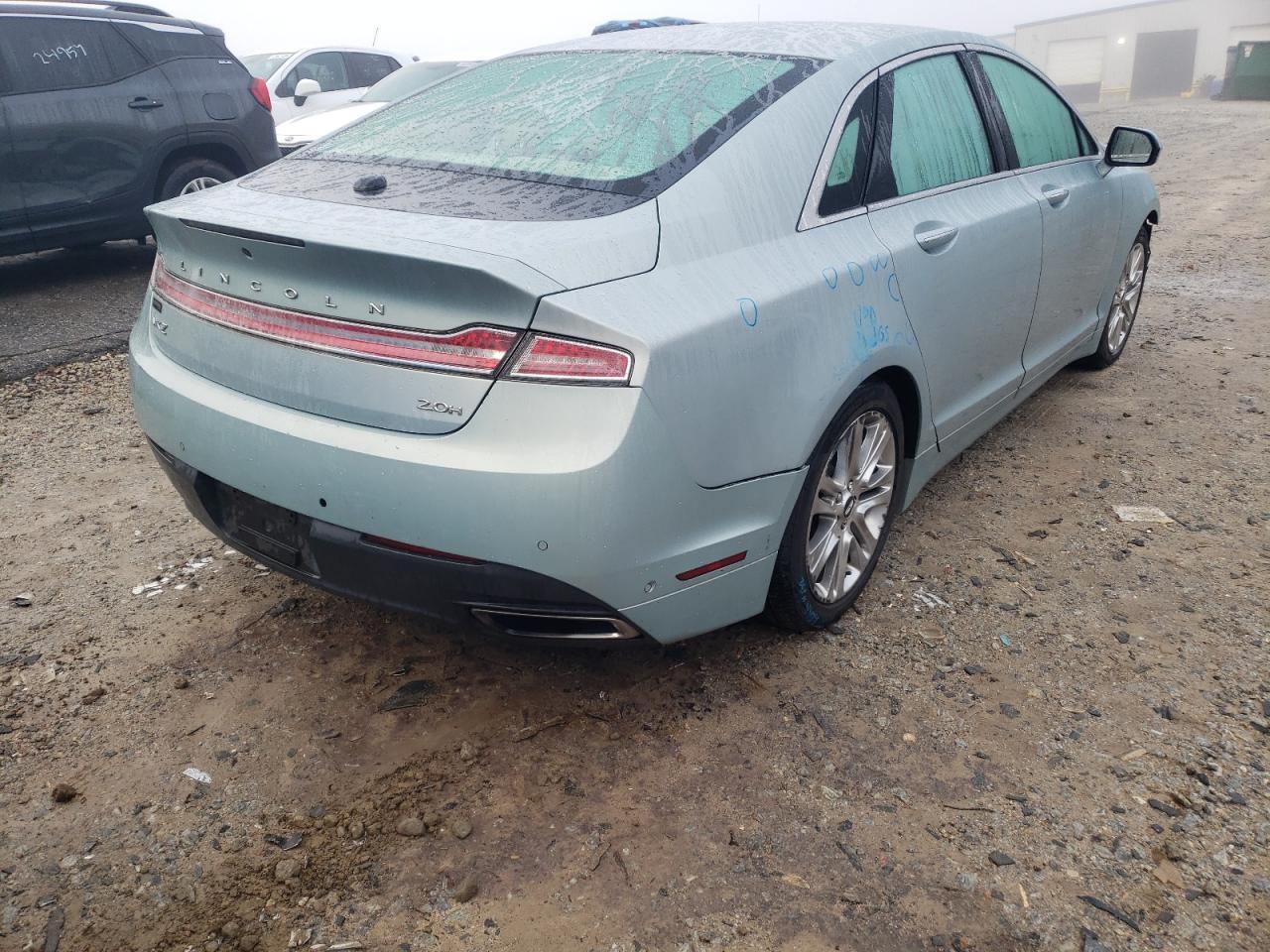 Photo 4 from auction – 2013 LINCOLN MKZ HYBRID with VIN 3LN6L2LU0DR806031