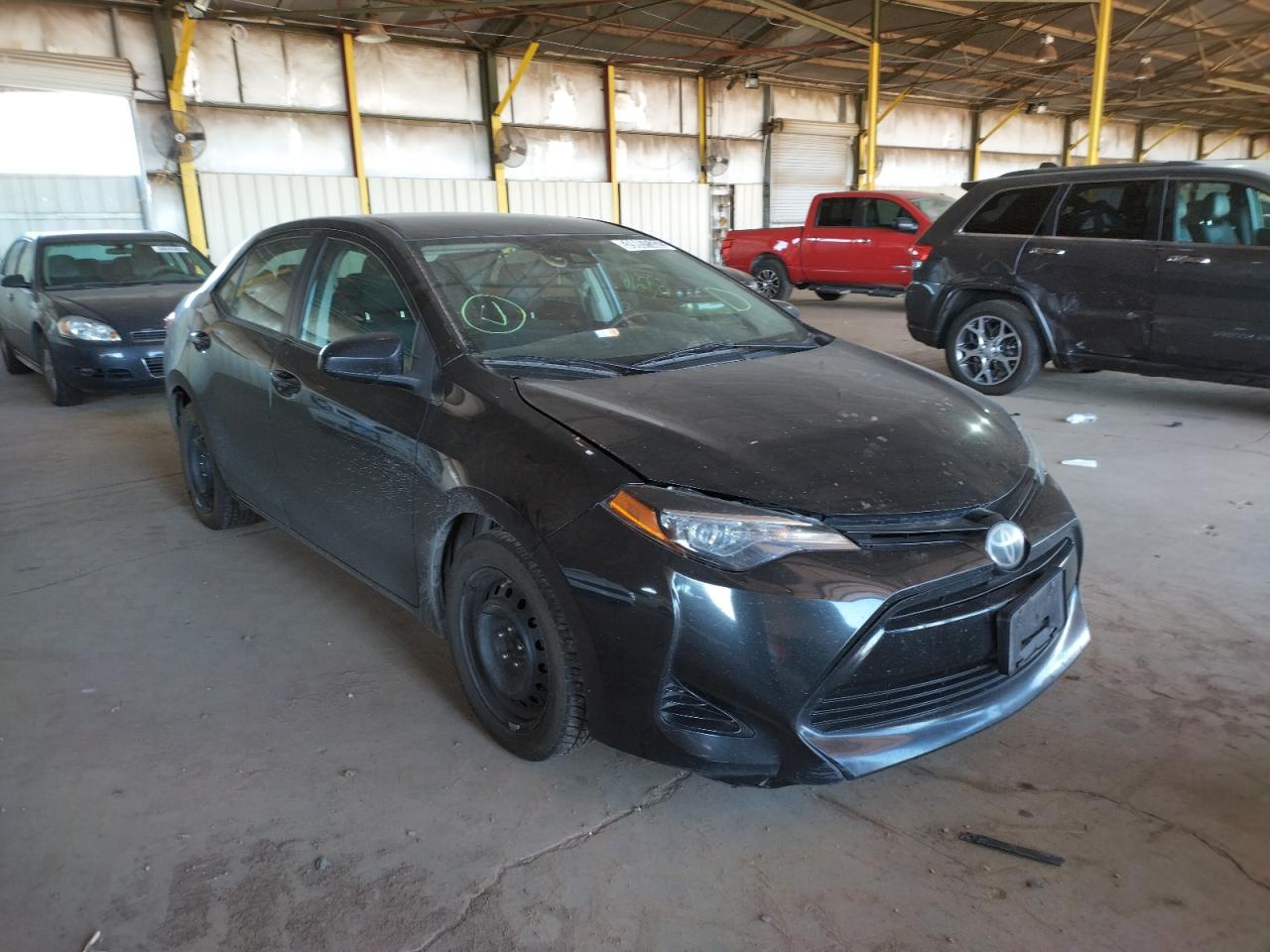 TOYOTA COROLLA L 2018 with VIN 2T1BURHE3JC071718 - Photo from auction