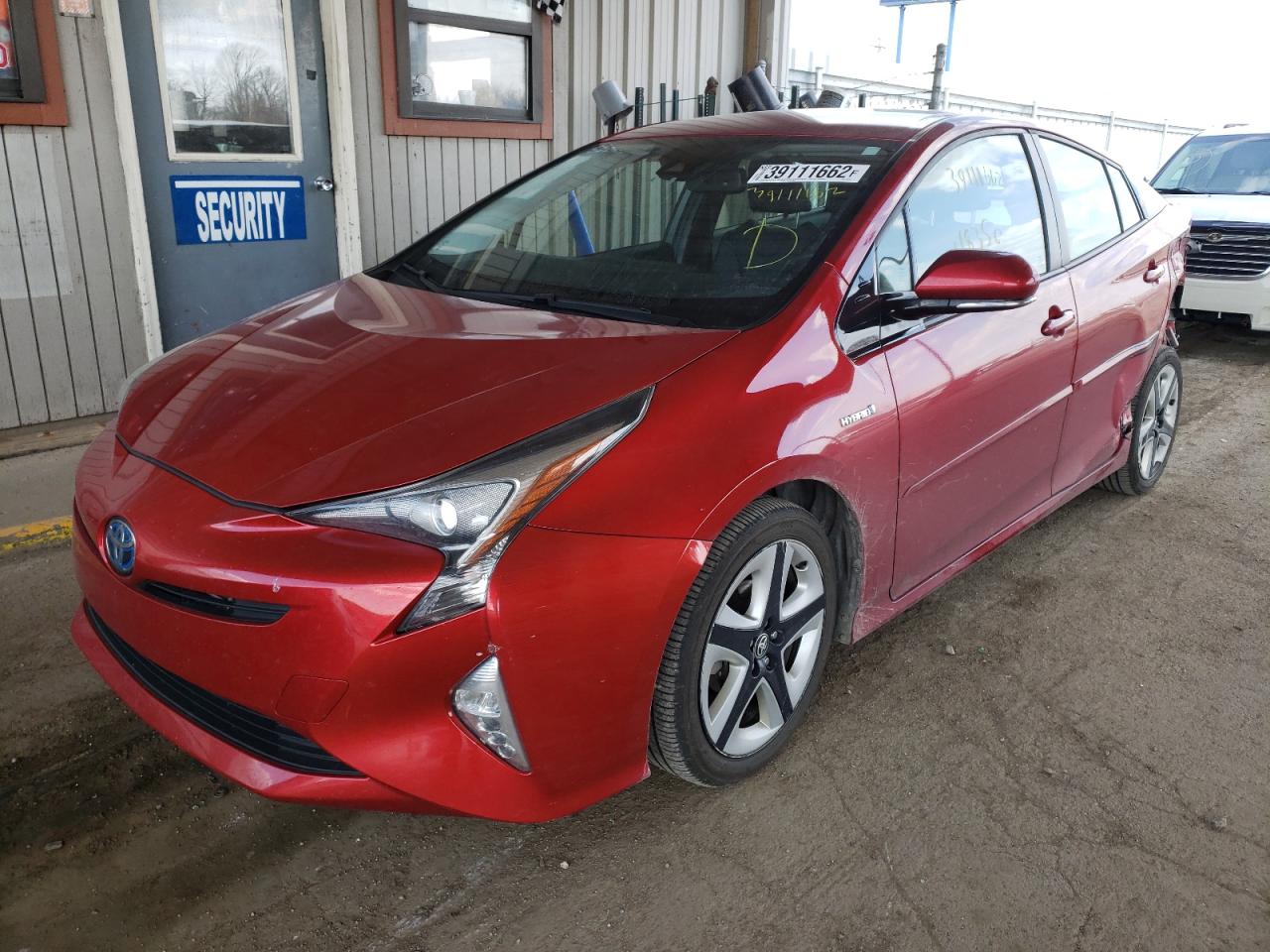 Photo 2 from auction – 2017 TOYOTA PRIUS with VIN JTDKARFU3H3528940