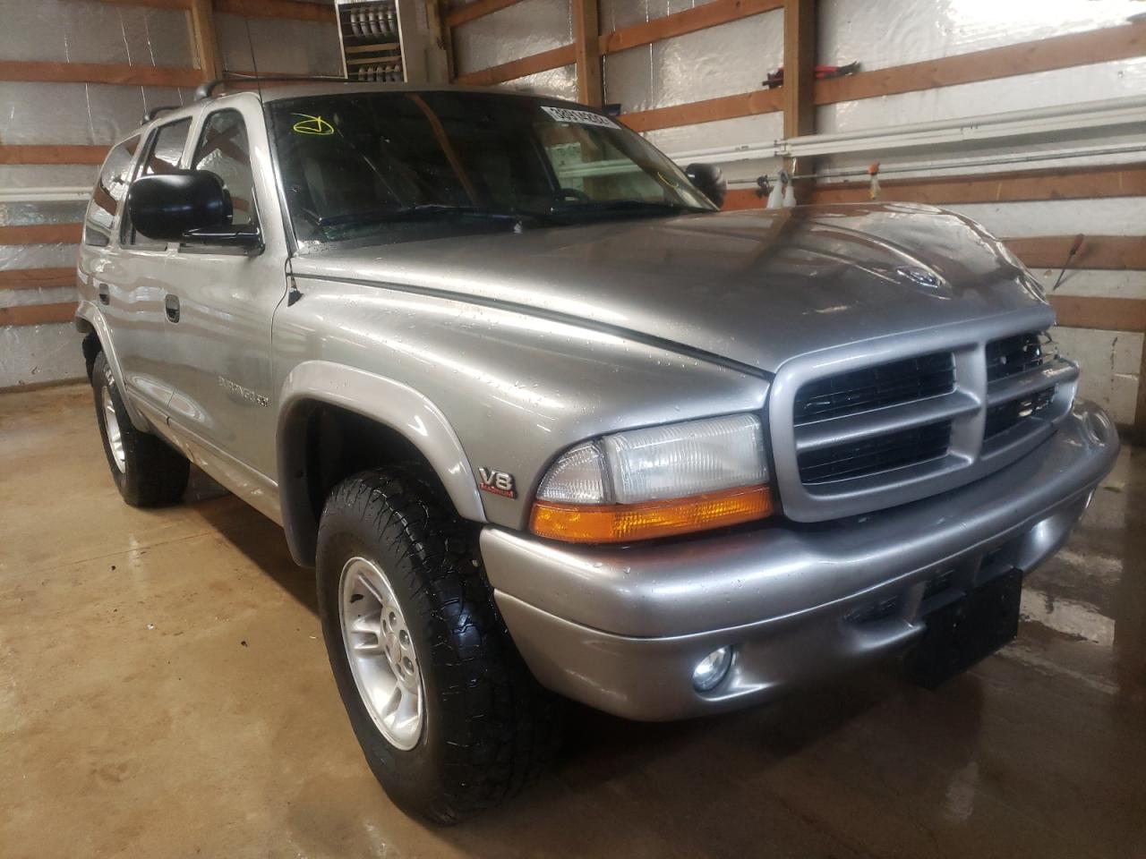DODGE DURANGO 2000 with VIN 1B4HS28N9YF299566 - Photo from auction