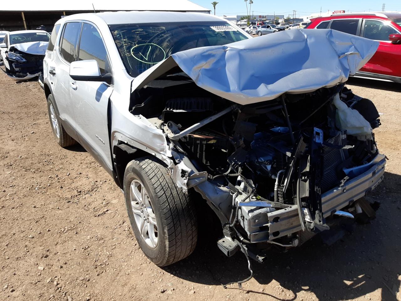 Photo 1 from auction – 2017 GMC ACADIA SLE with VIN 1GKKNKLA4HZ205116