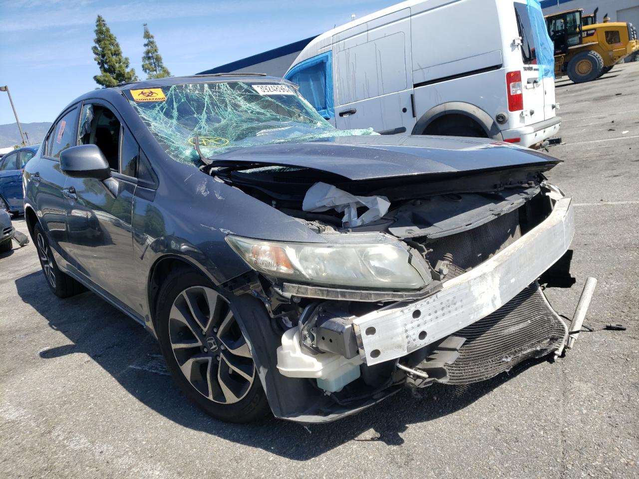 HONDA CIVIC EX 2013 with VIN 19XFB2F84DE235351 - Photo from auction
