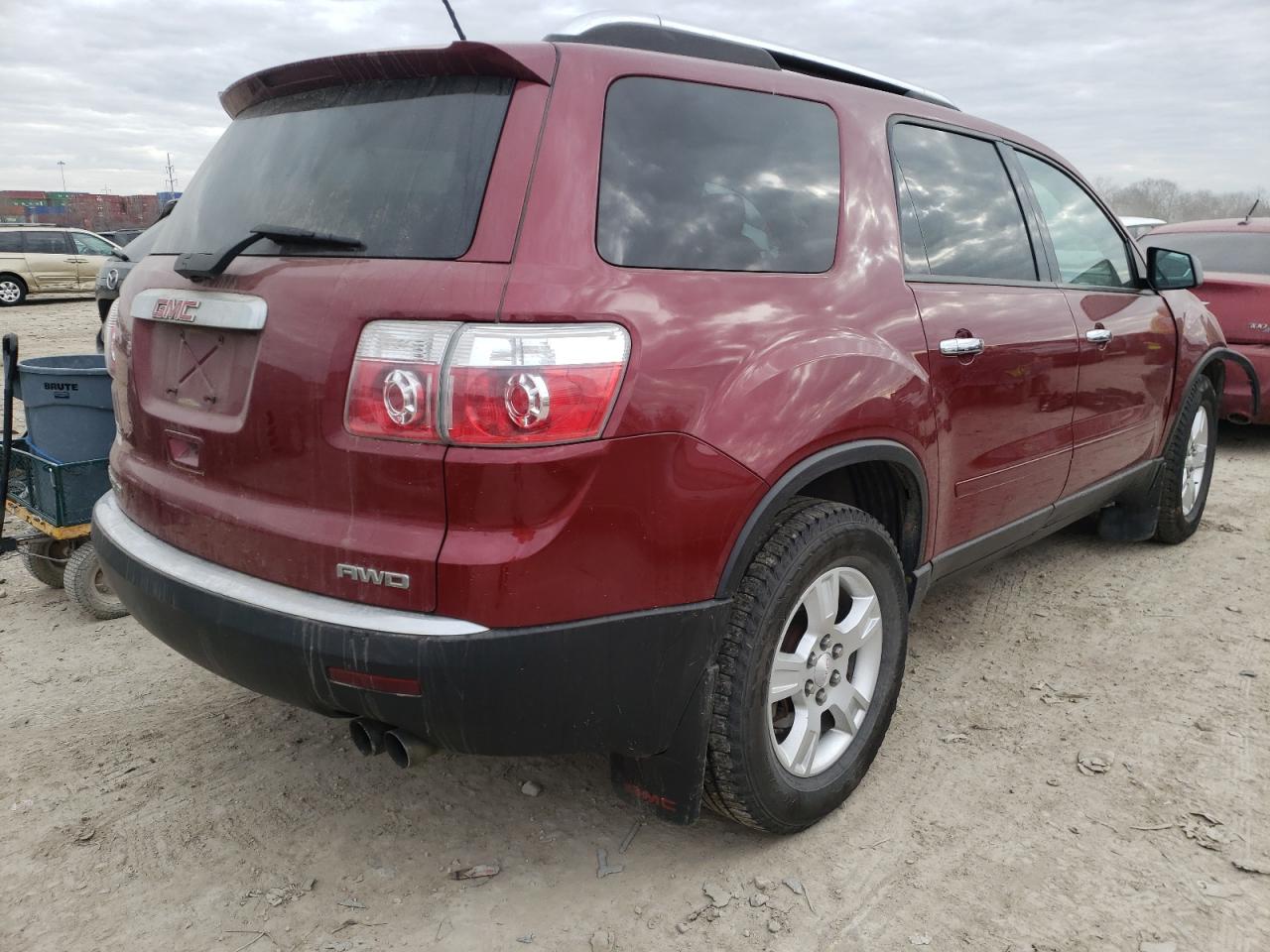 Photo 4 from auction – 2009 GMC ACADIA SLE with VIN 1GKEV13D69J122269