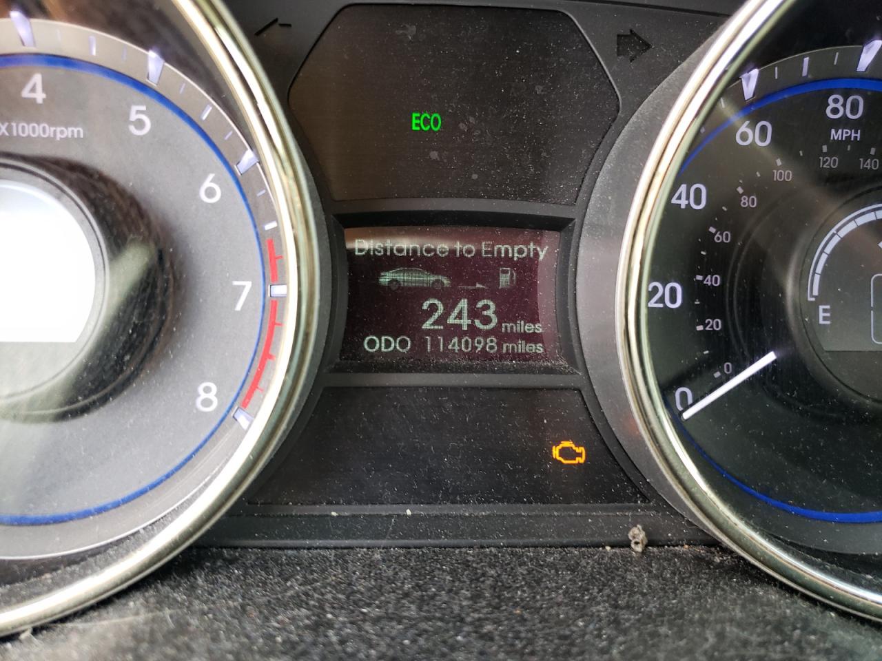 Photo 8 from auction – 2013 HYUNDAI SONATA GLS with VIN 5NPEB4AC9DH556638