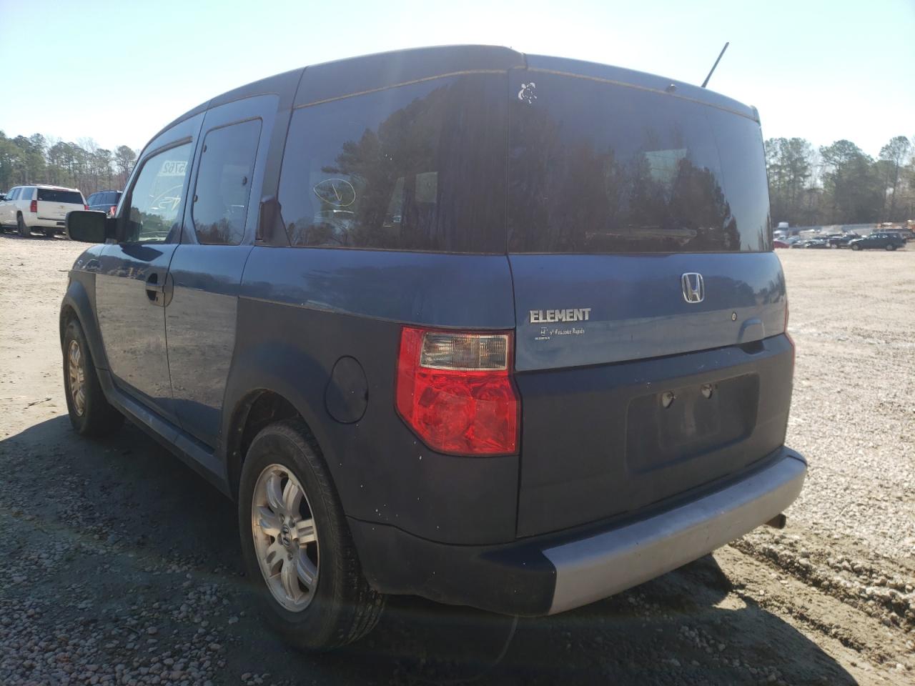 Photo 3 from auction – 2006 HONDA ELEMENT EX with VIN 5J6YH18636L009951