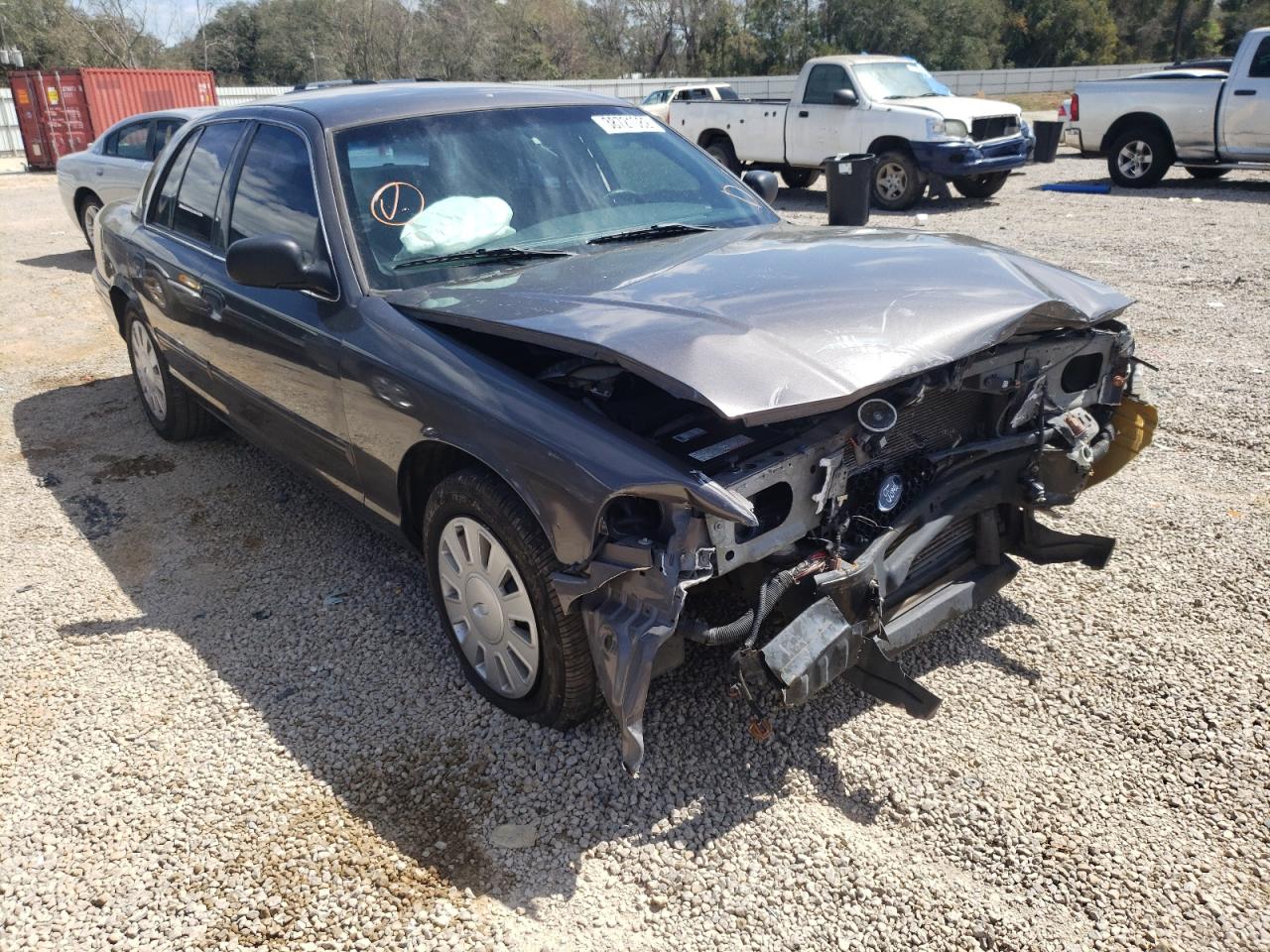 FORD CROWN VIC 2009 with VIN 2FAHP71V59X143340 - Photo from auction