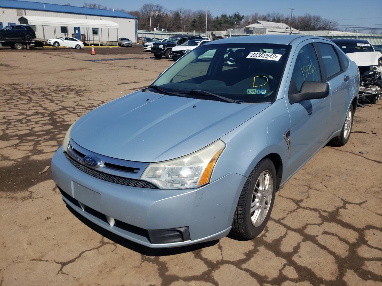 Photo 2 from auction – 2008 FORD FOCUS SE with VIN 1FAHP35N78W204622