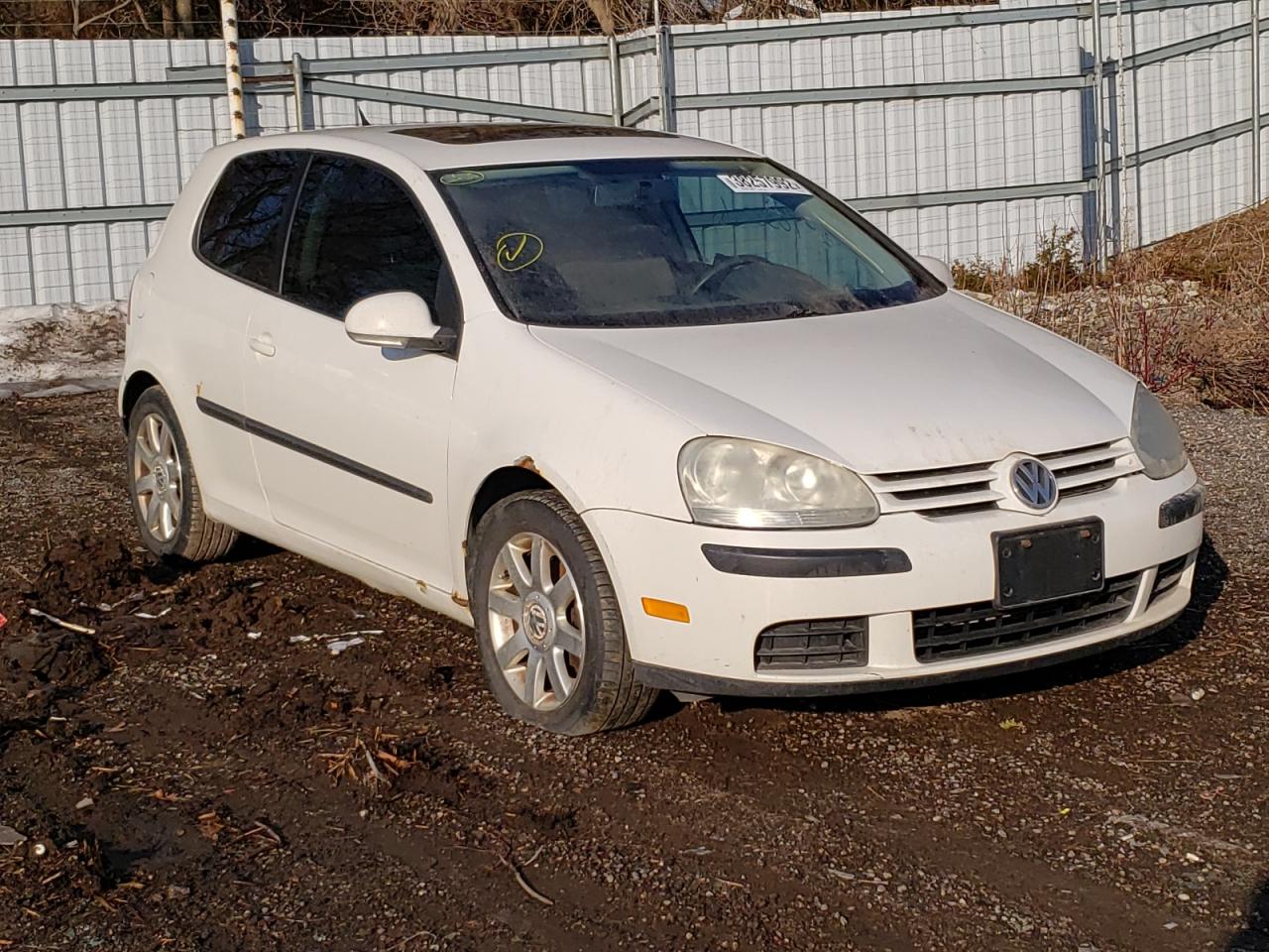 VOLKSWAGEN RABBIT 2007 with VIN WVWBR71K97W026451 - Photo from auction