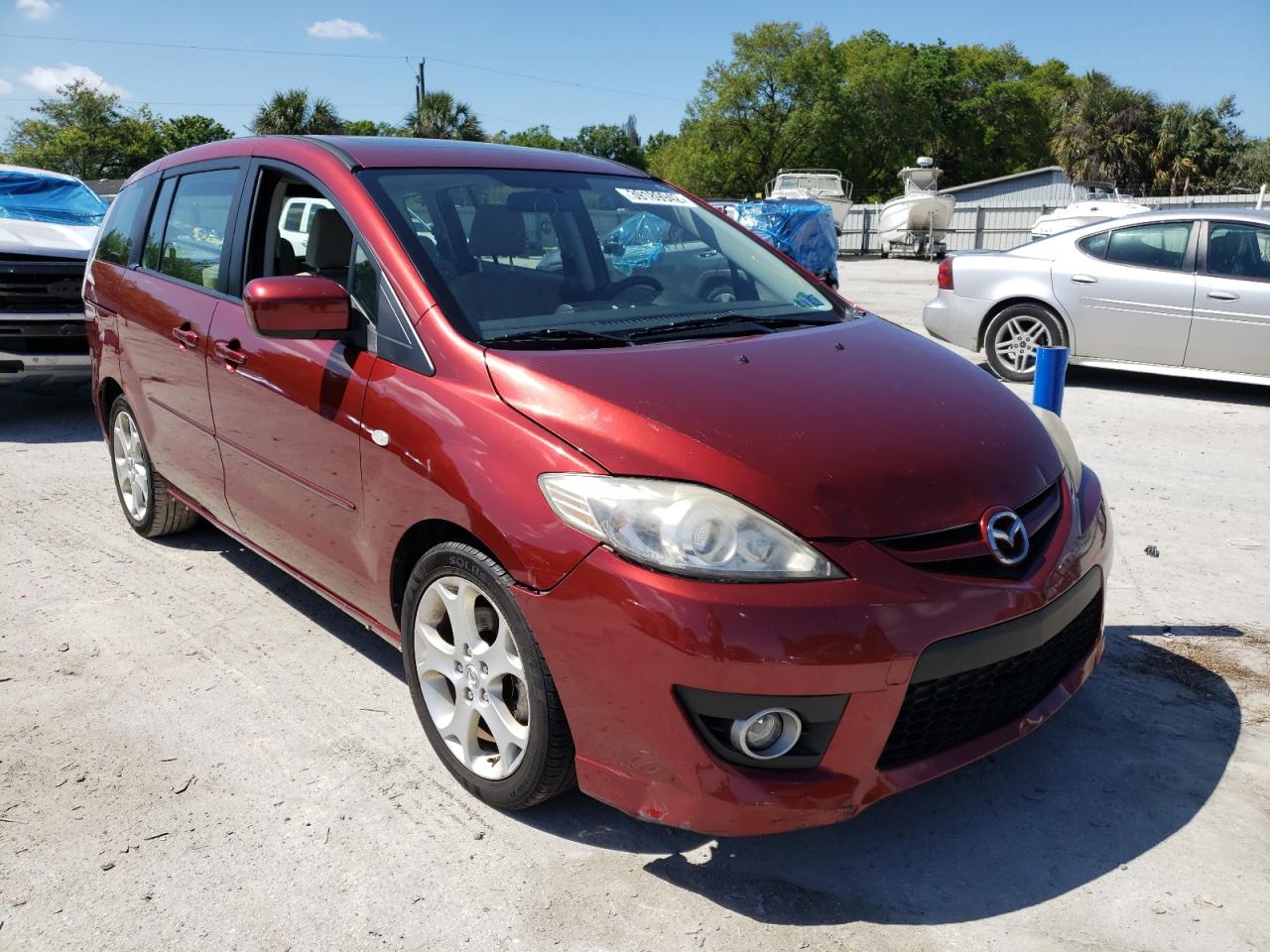 MAZDA MAZDA5 2008 with VIN JM1CR29L980326726 - Photo from auction