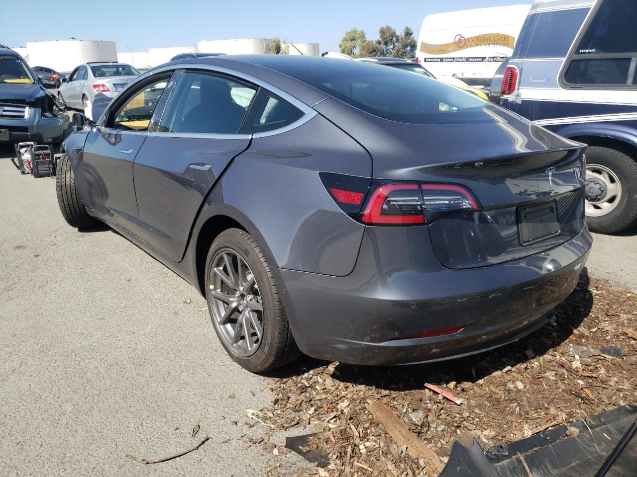 Photo 3 from auction – 2020 TESLA MODEL 3 with VIN 5YJ3E1EA2LF807356