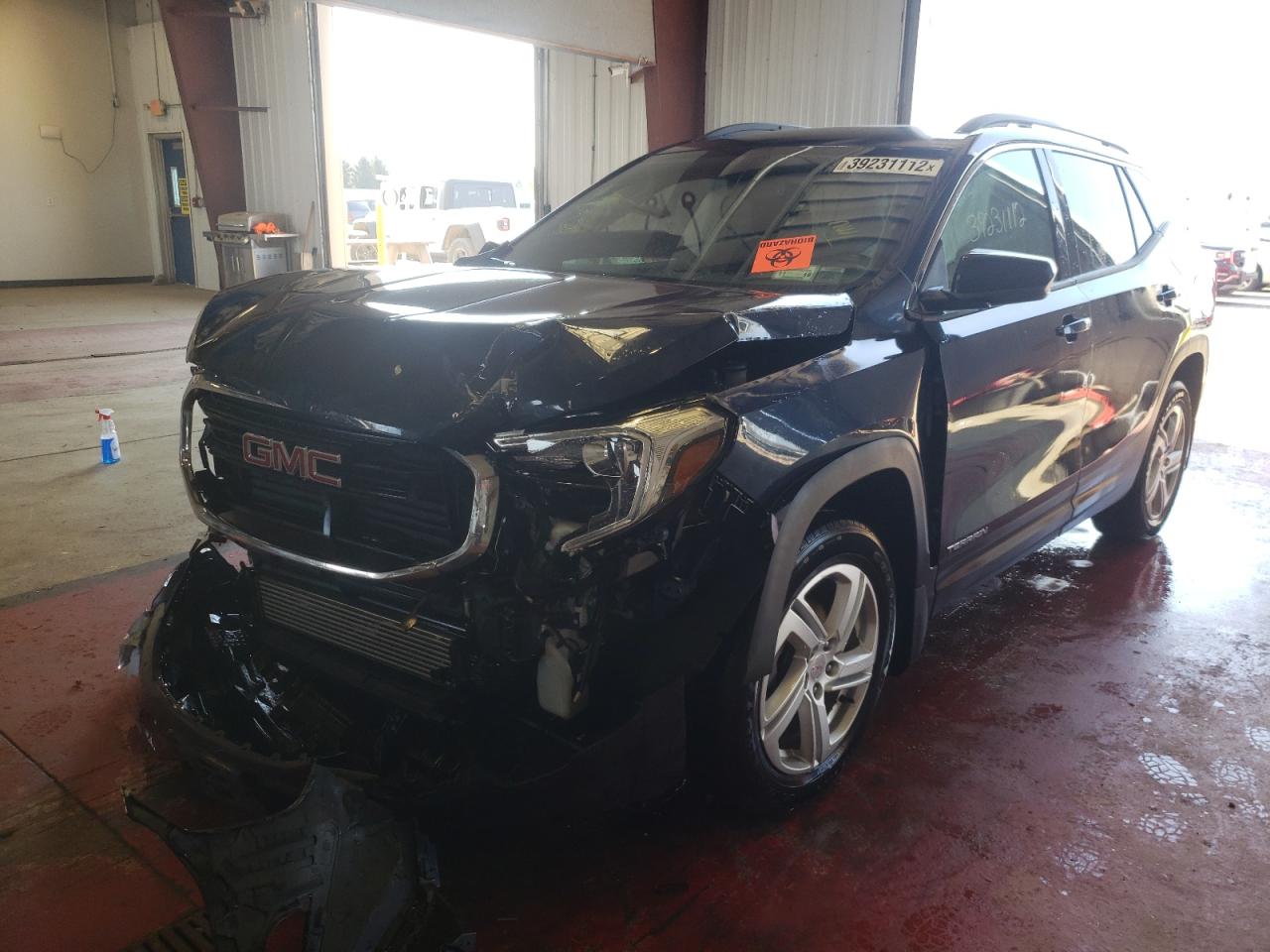 Photo 2 from auction – 2018 GMC TERRAIN SL with VIN 3GKALTEV8JL314232