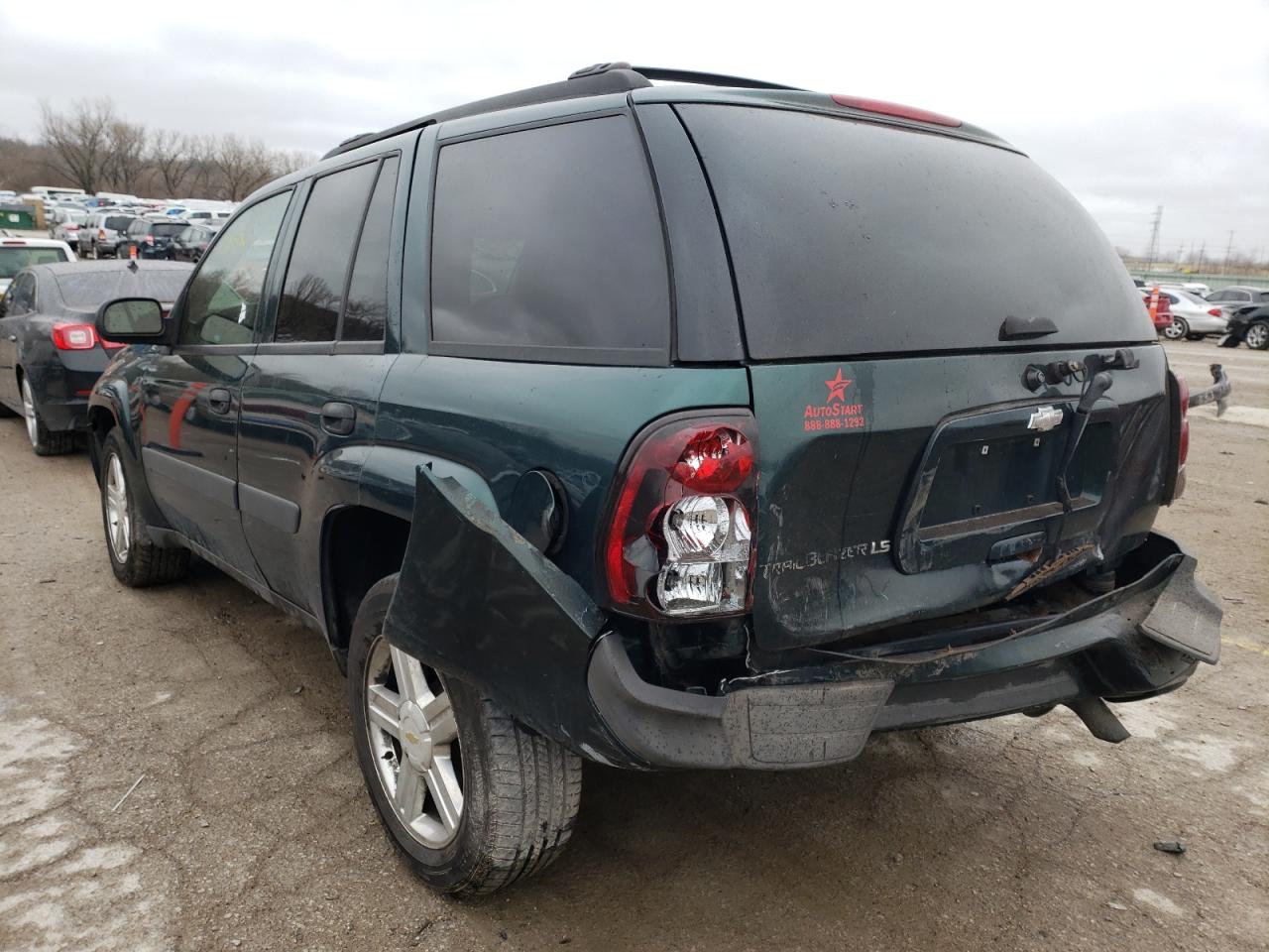 Photo 3 from auction – 2005 CHEVROLET TRAILBLAZE with VIN 1GNDS13SX52136282