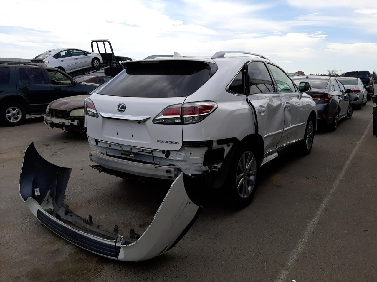 Photo 4 from auction – 2015 LEXUS RX 450H with VIN 2T2BC1BA0FC009397